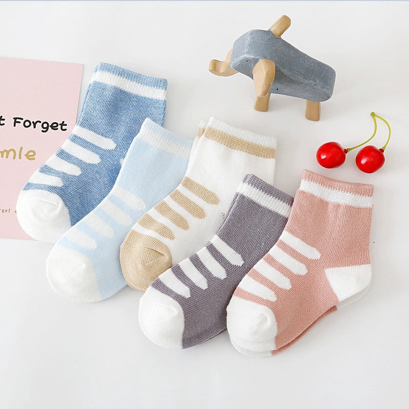 5Pairs Pure Cotton Animal Design socks