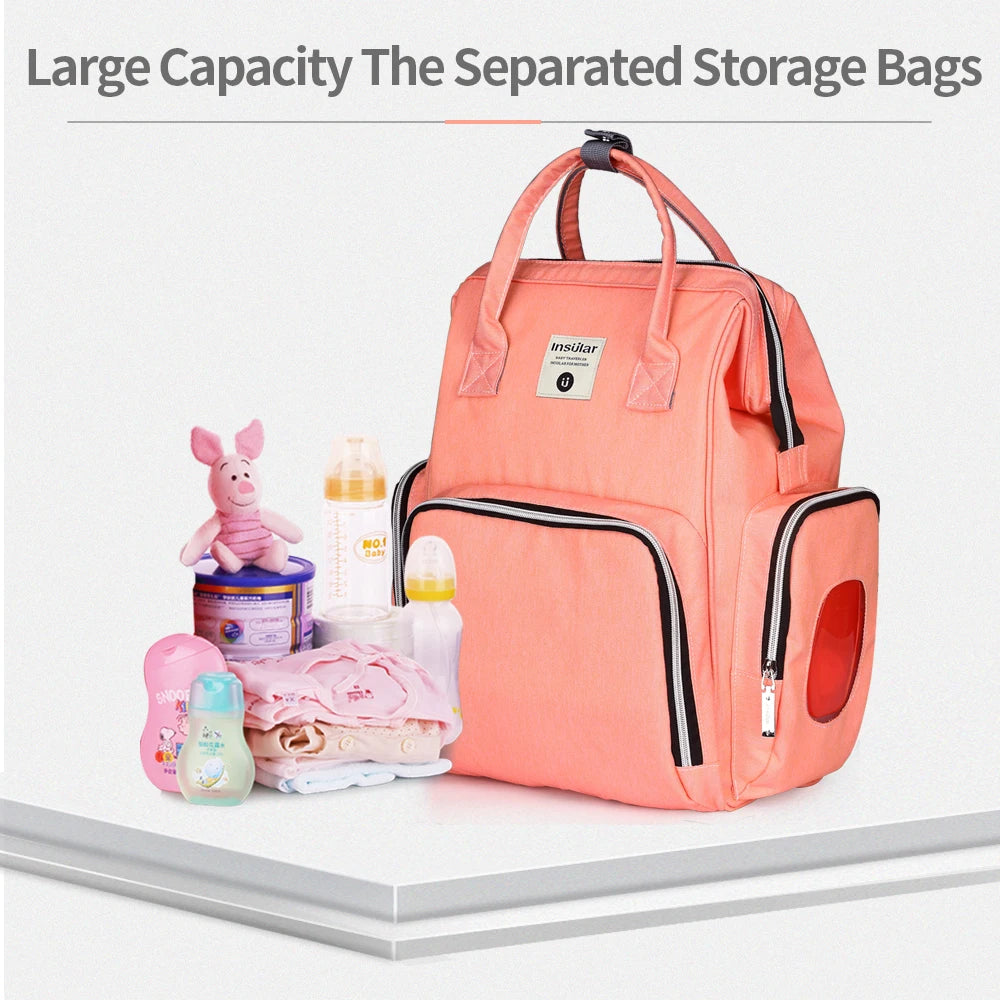 Insular Waterproof Mummy Nappy Backpack