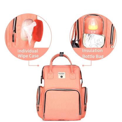 Insular Waterproof Mummy Nappy Backpack