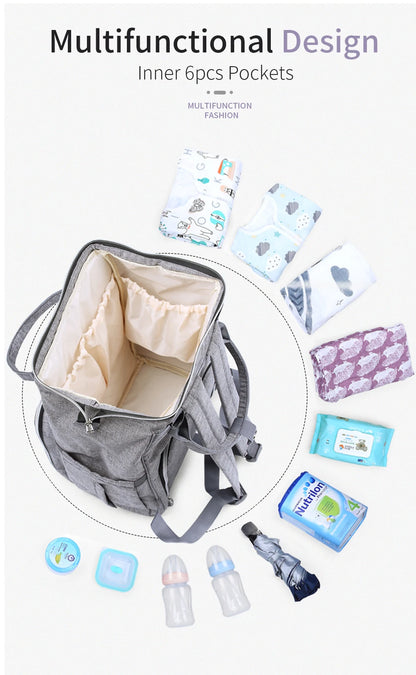 Insular Waterproof Mummy Nappy Backpack