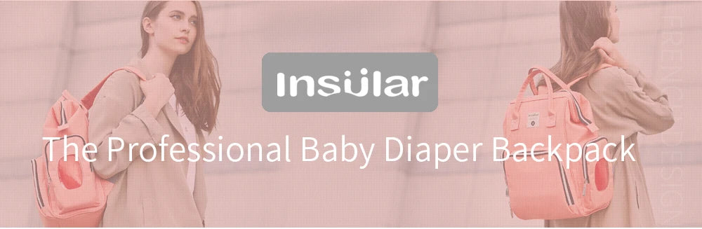 Insular Waterproof Mummy Nappy Backpack