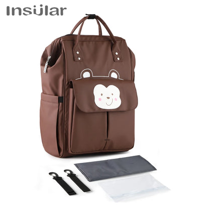 Insular Waterproof Mummy Nappy Backpack