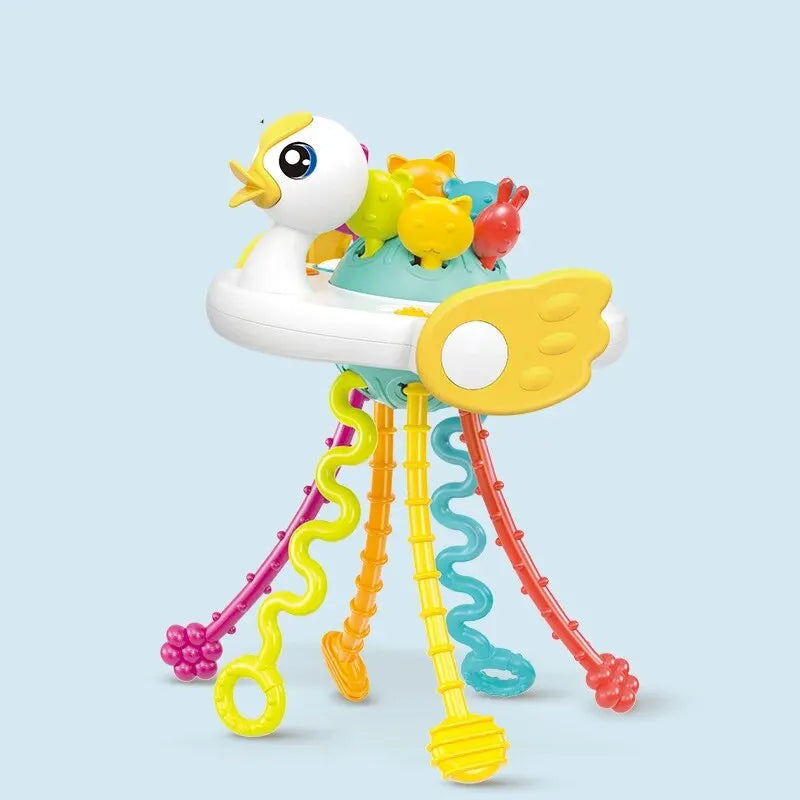 Montessori Duck & Astronaut Teething Toy