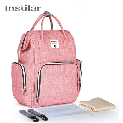 Insular Waterproof Mummy Nappy Backpack