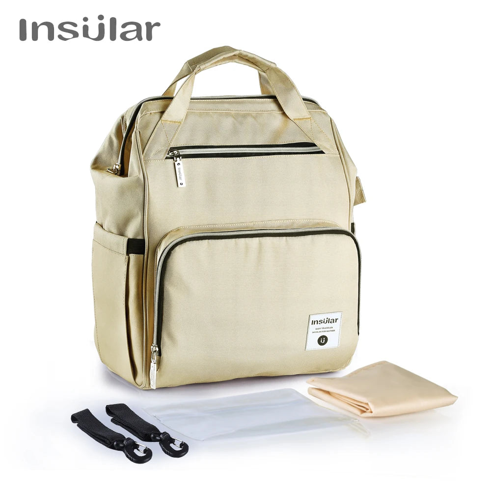 Insular Waterproof Mummy Nappy Backpack