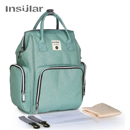 Insular Waterproof Mummy Nappy Backpack