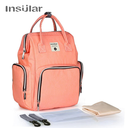 Insular Waterproof Mummy Nappy Backpack