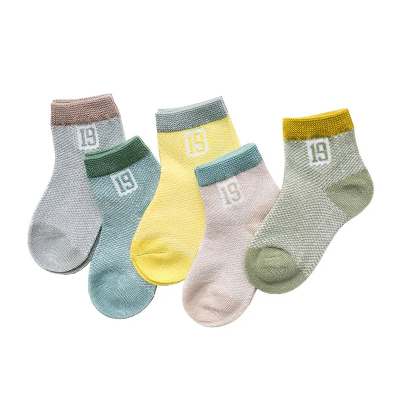 5Pairs/lset  0-2Y Socks Baby Socks