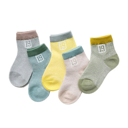 5Pairs/lset  0-2Y Socks Baby Socks