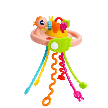 Montessori Duck & Astronaut Teething Toy