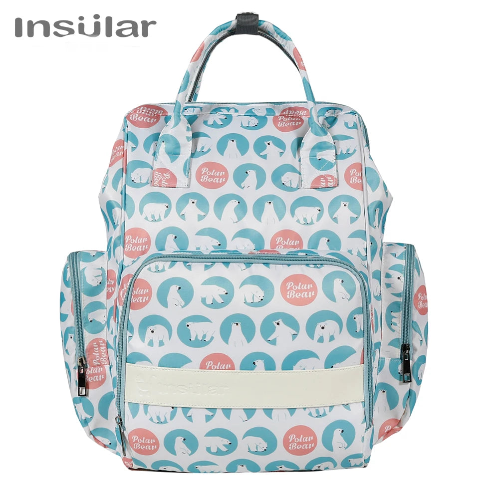 Insular Waterproof Mummy Nappy Backpack