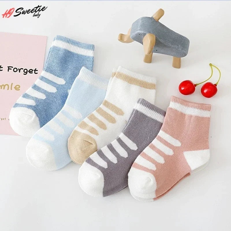 5Pairs Pure Cotton Animal Design socks