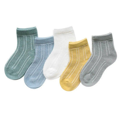 5Pairs/lset  0-2Y Socks Baby Socks