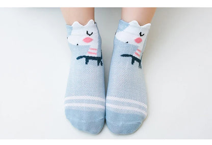 5Pairs/lset  0-2Y Socks Baby Socks