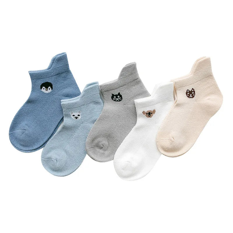 5Pairs/lset  0-2Y Socks Baby Socks