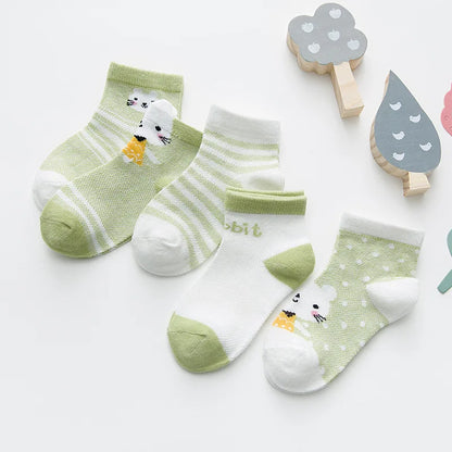 5Pairs/lset  0-2Y Socks Baby Socks