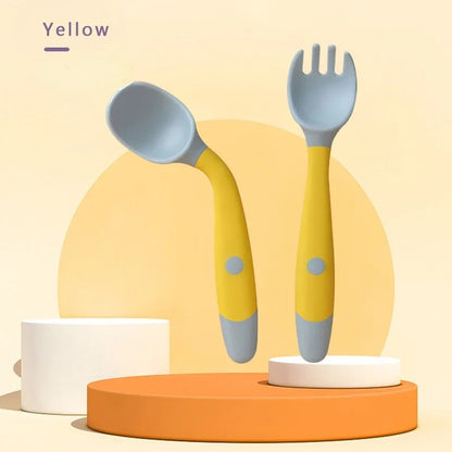 360° Flexible Kids Tableware Set