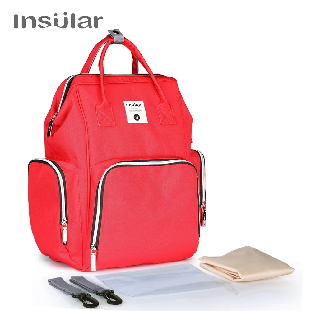 Insular Waterproof Mummy Nappy Backpack